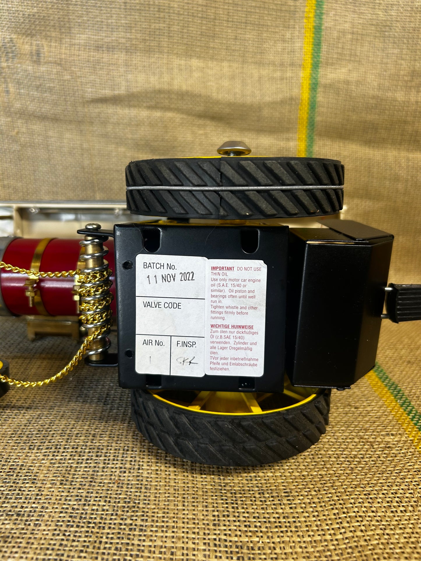 Mamod Showmans Special (2022) Upgrade D/A Model