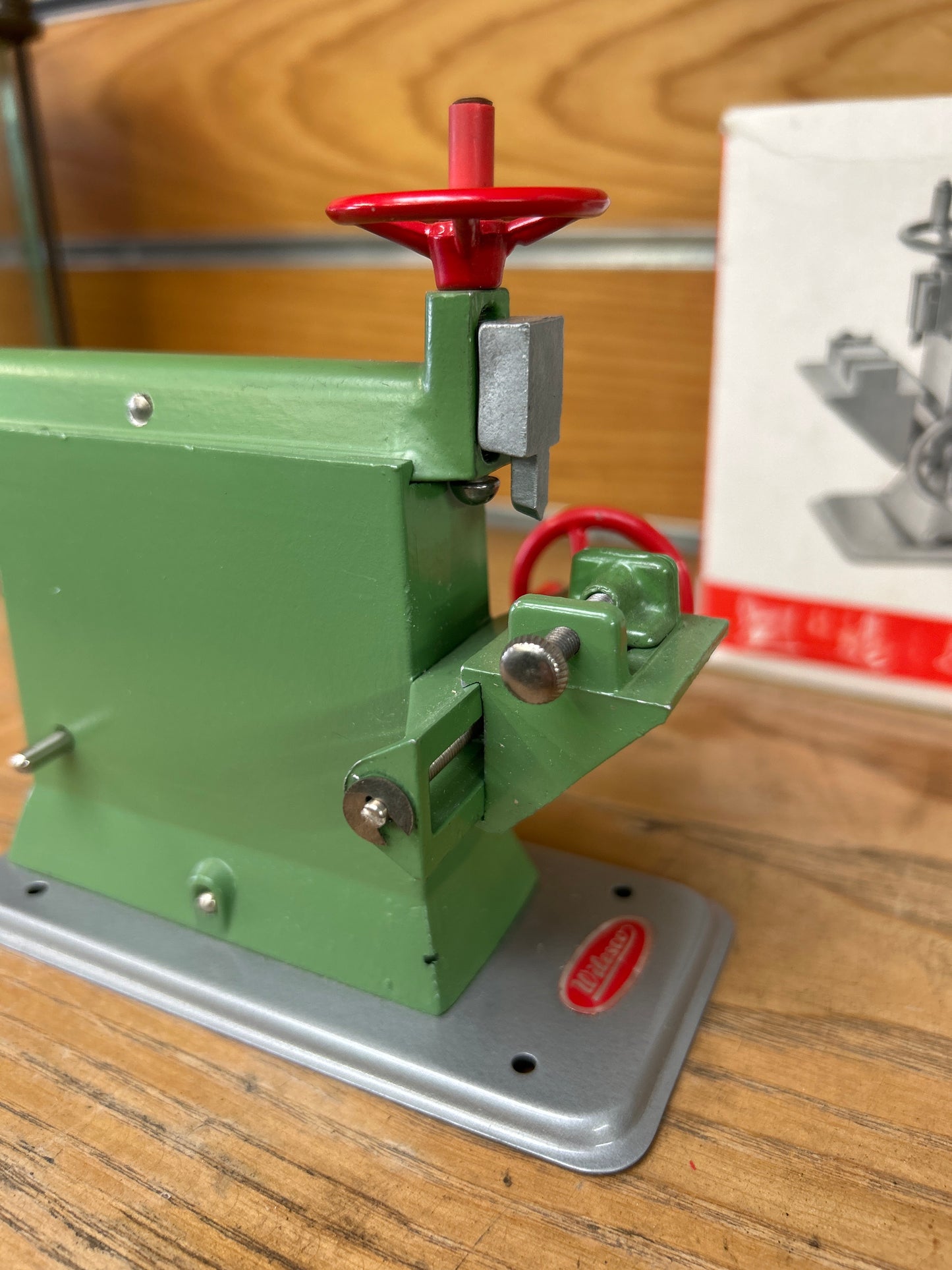 Original Live Steam Wilesco M65 Planing Machine Model Accessory Boxed
