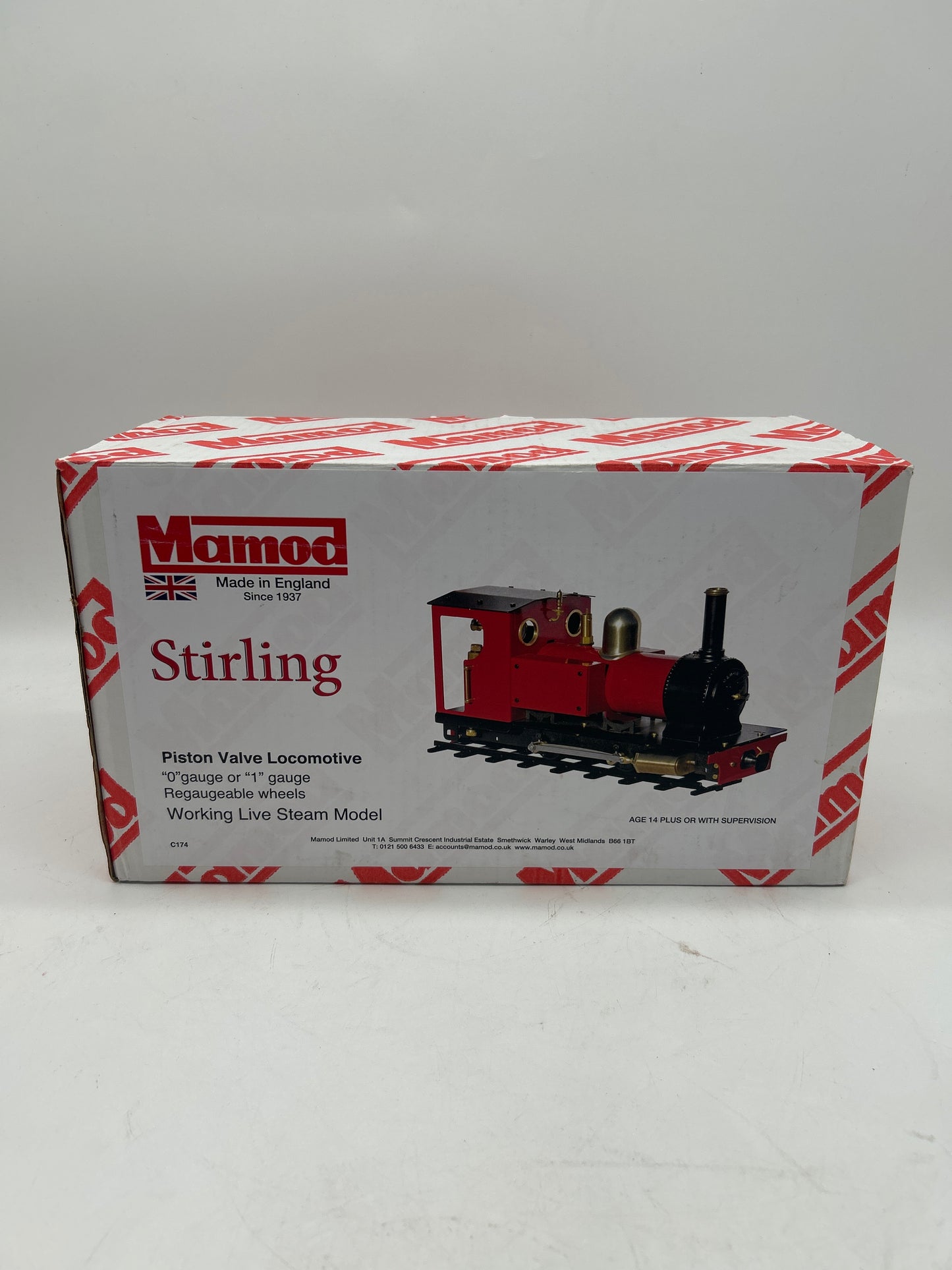 Mamod Stirling Piston Valve Locomotive