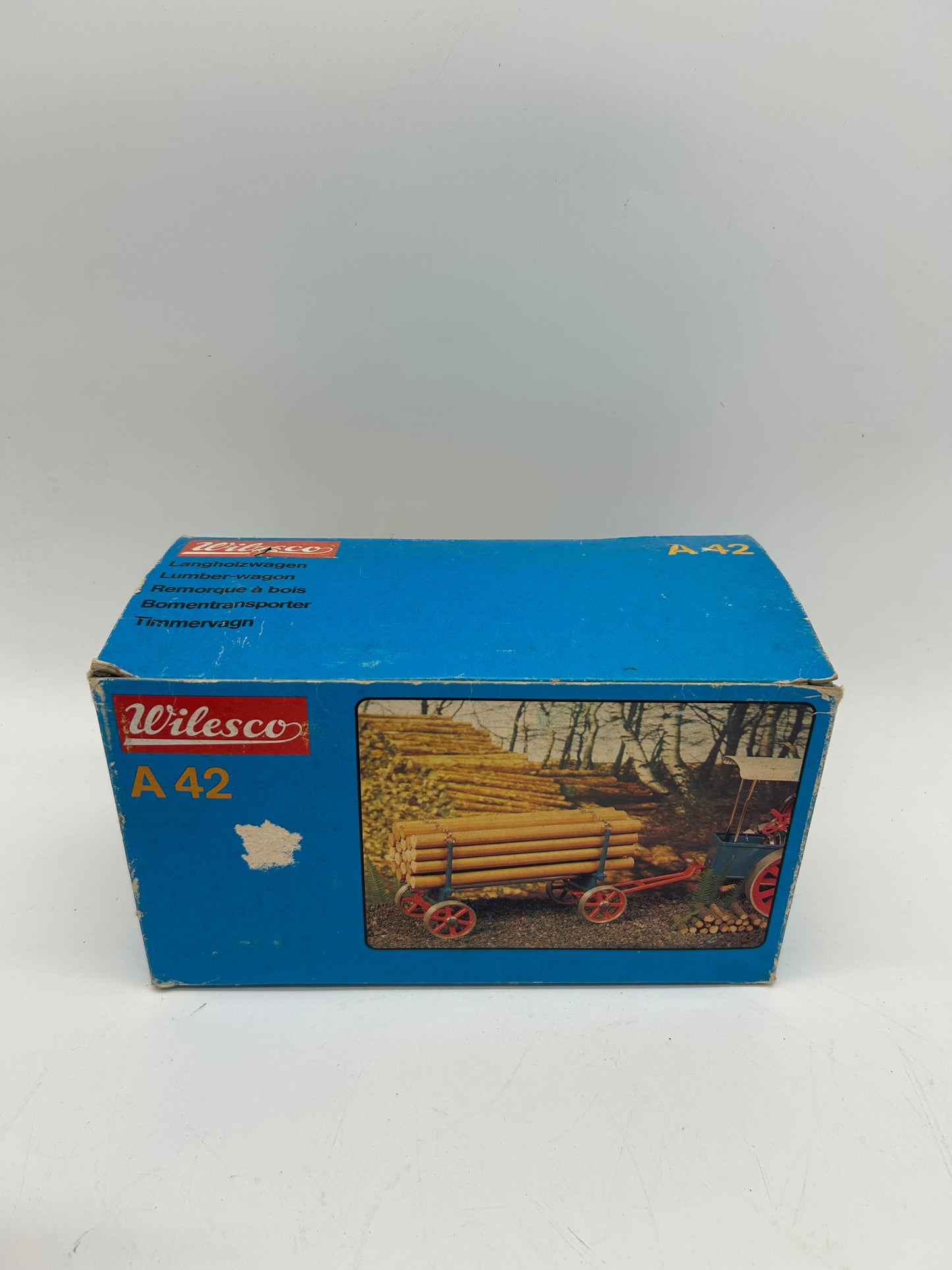 Wilesco A42 Log Trailer Boxed