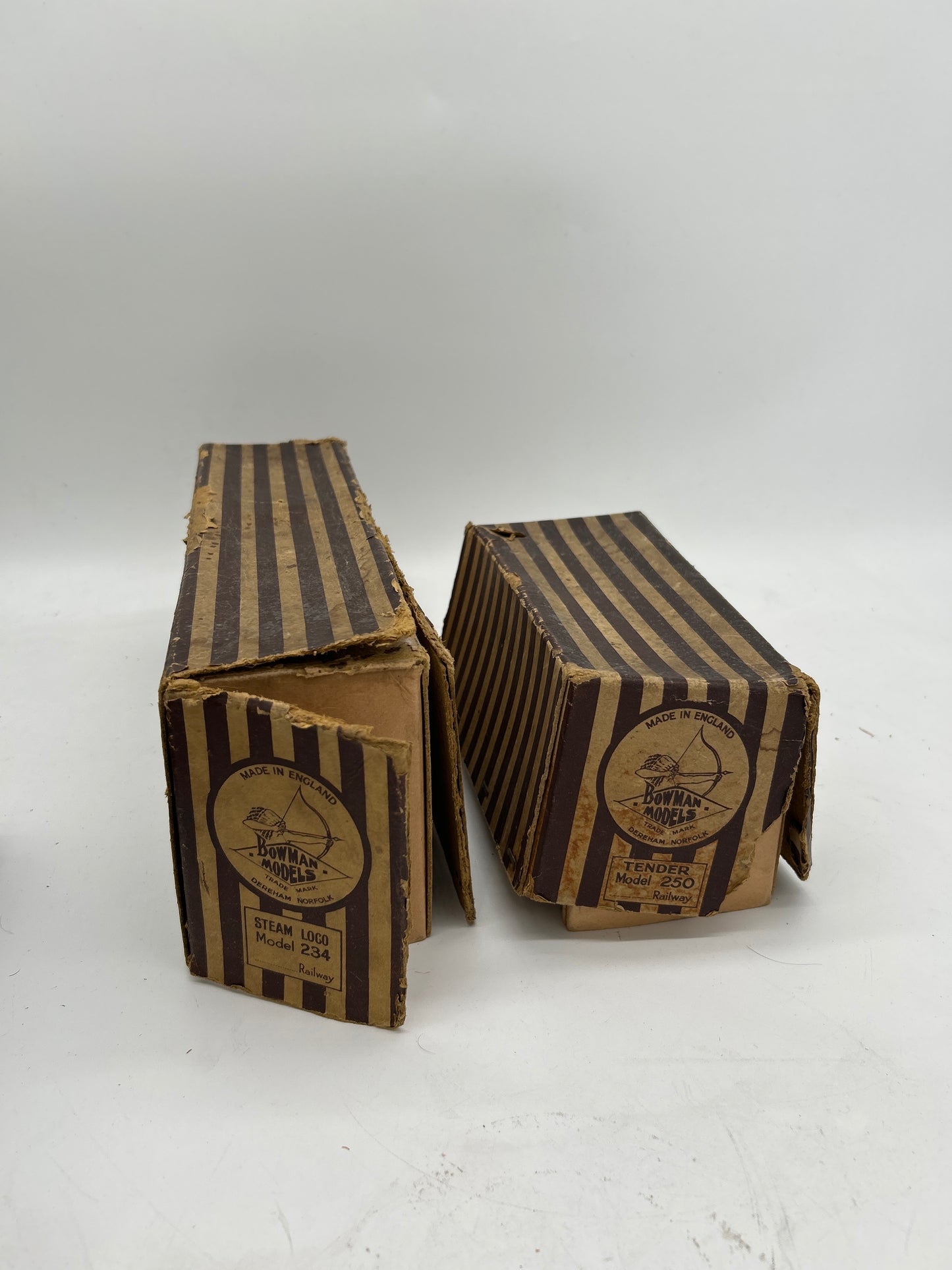 Early Live Steam Bowman Models Locomotive and Tender Model 234/ 250 Boxed