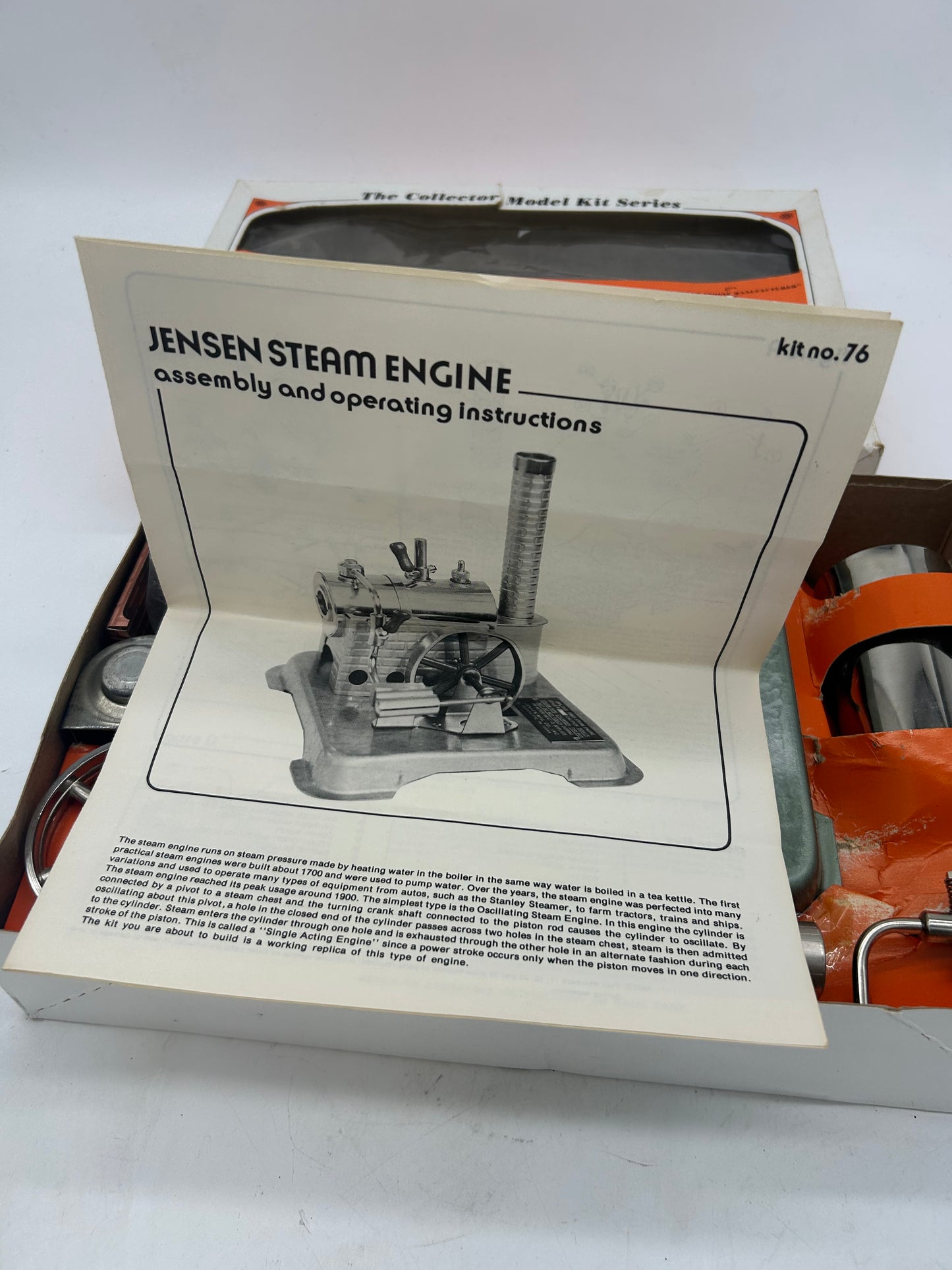 Jensen Model Steam Engine Kit No. 76