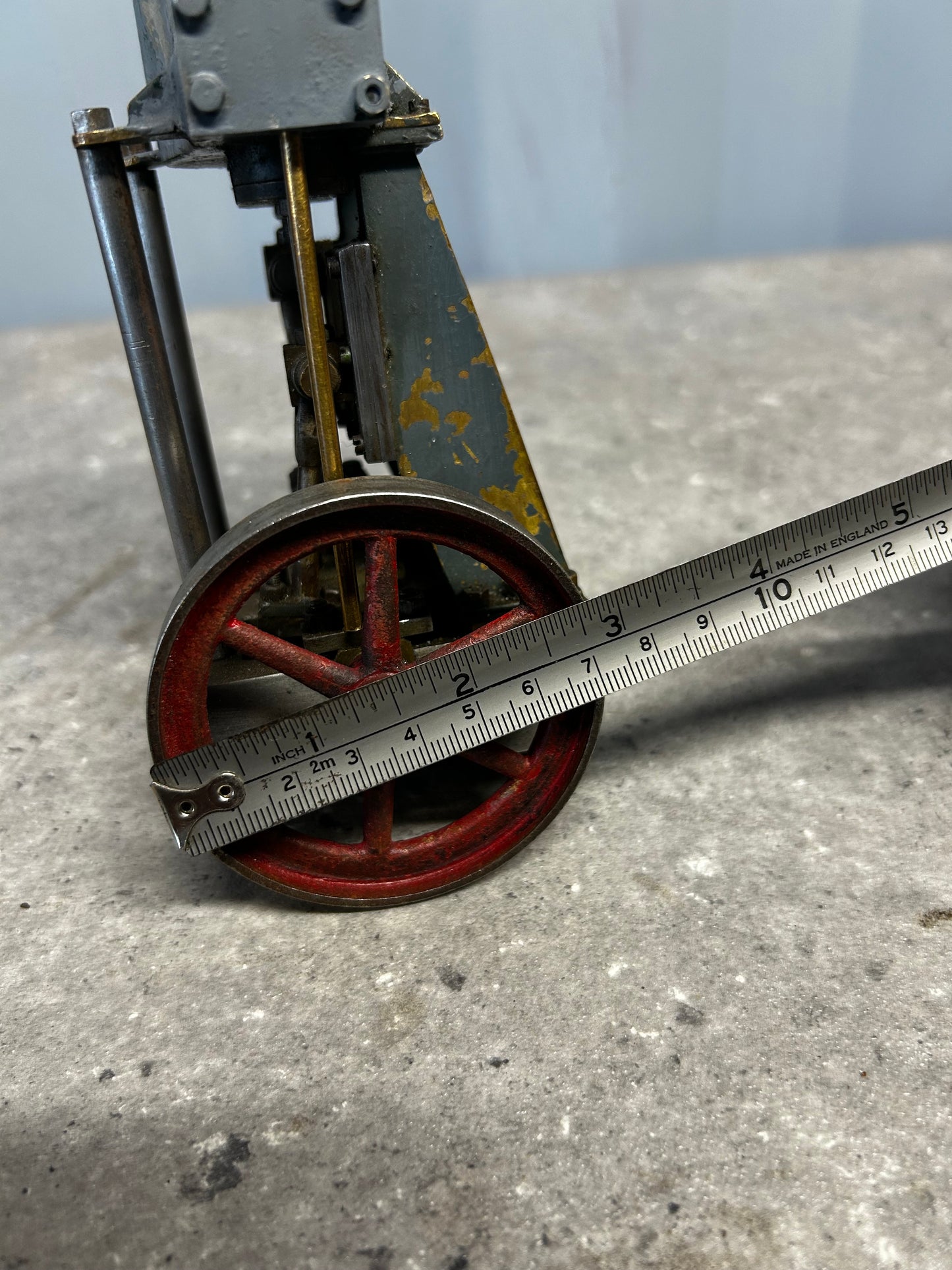Scratch-Built Vertical Twin Cylinder Engine Model (Part-Built)