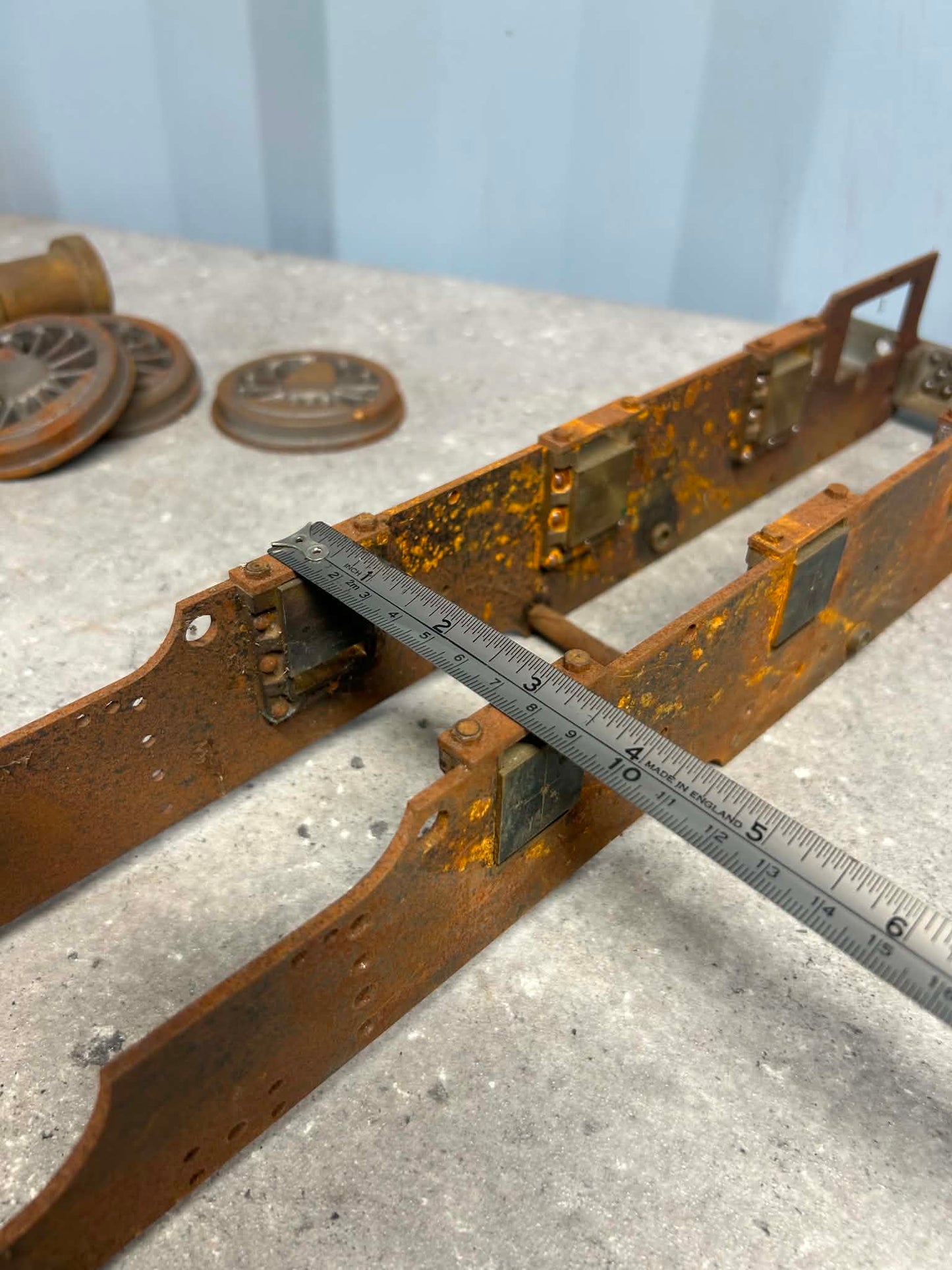 Part-built 'Rob Roy' Martin Evans 3 1/2 Inch Gauge Locomotive