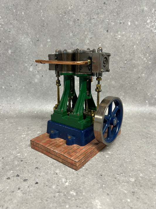 Stuart D10 Vertical Twin Marine Engine