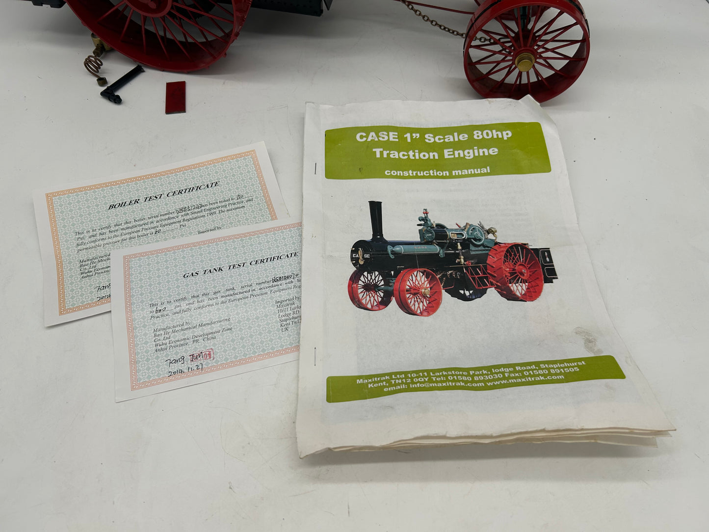 Maxitrak CASE 1” Scale 80hp Traction Engine - Limited Edition