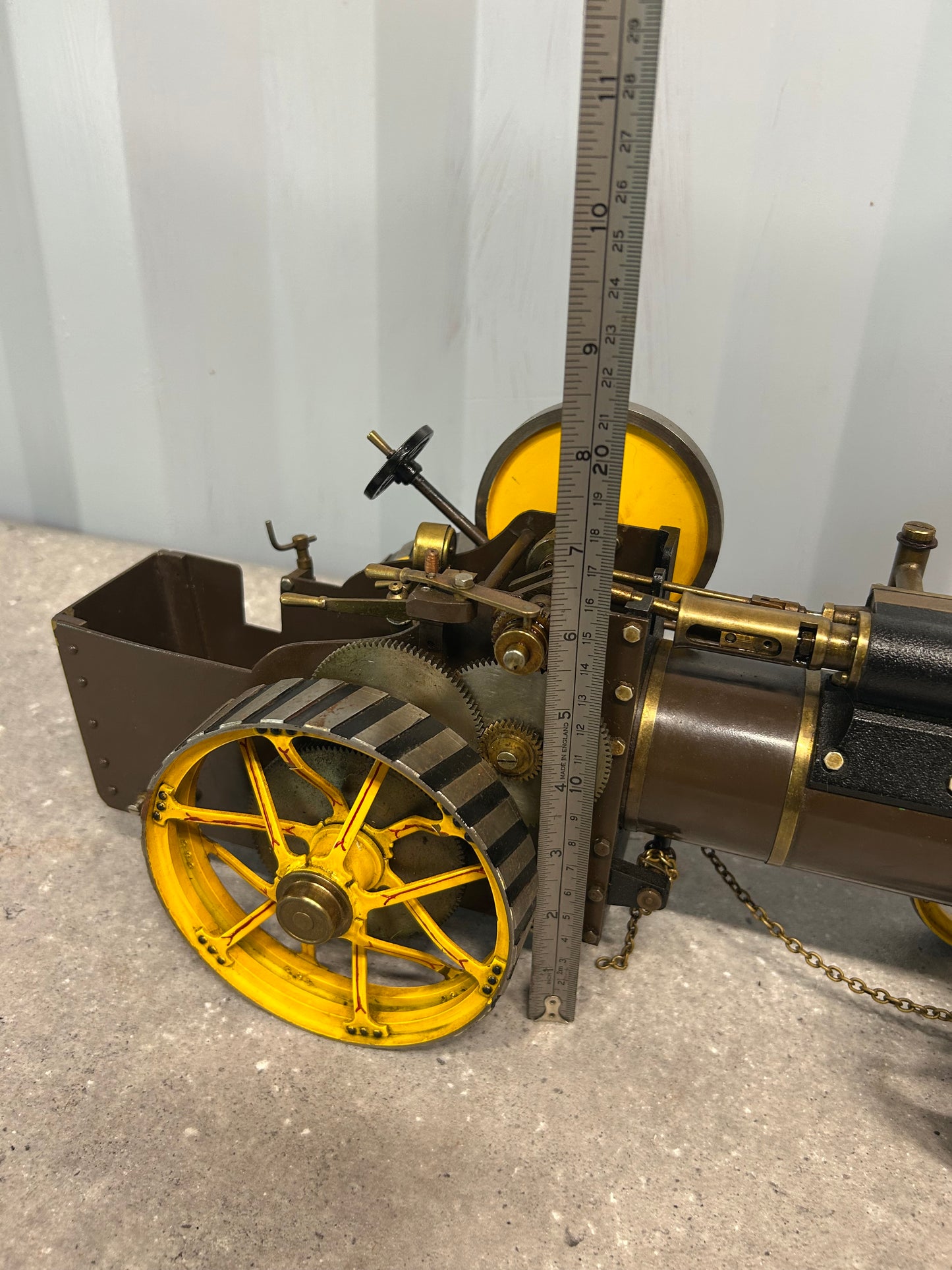 Bassett-Lowke (by Markie) 3/4” Scale Traction Engine Model