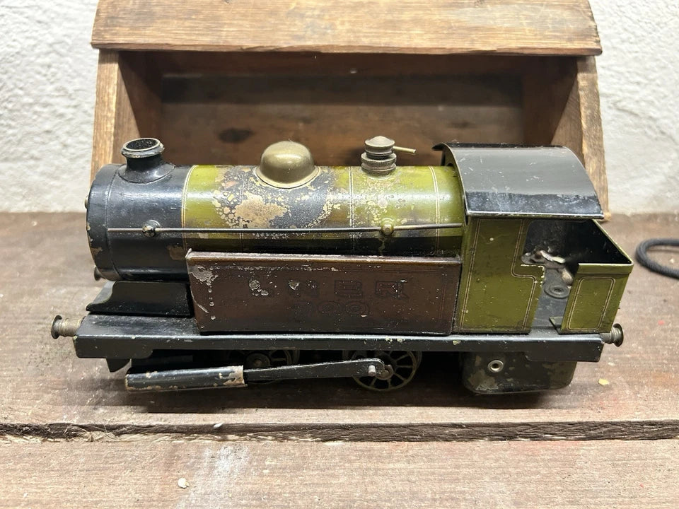 Early Live Steam Bowman Model 300 O Gauge Railway Tank Locomotive Model Boxed
