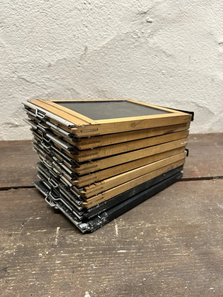 Set Of Vintage Kodak (Mixed) Camera Plate Film Holders (6 1/2 X 4 3/4”)