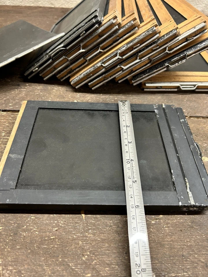 Set Of Vintage Kodak (Mixed) Camera Plate Film Holders (6 1/2 X 4 3/4”)