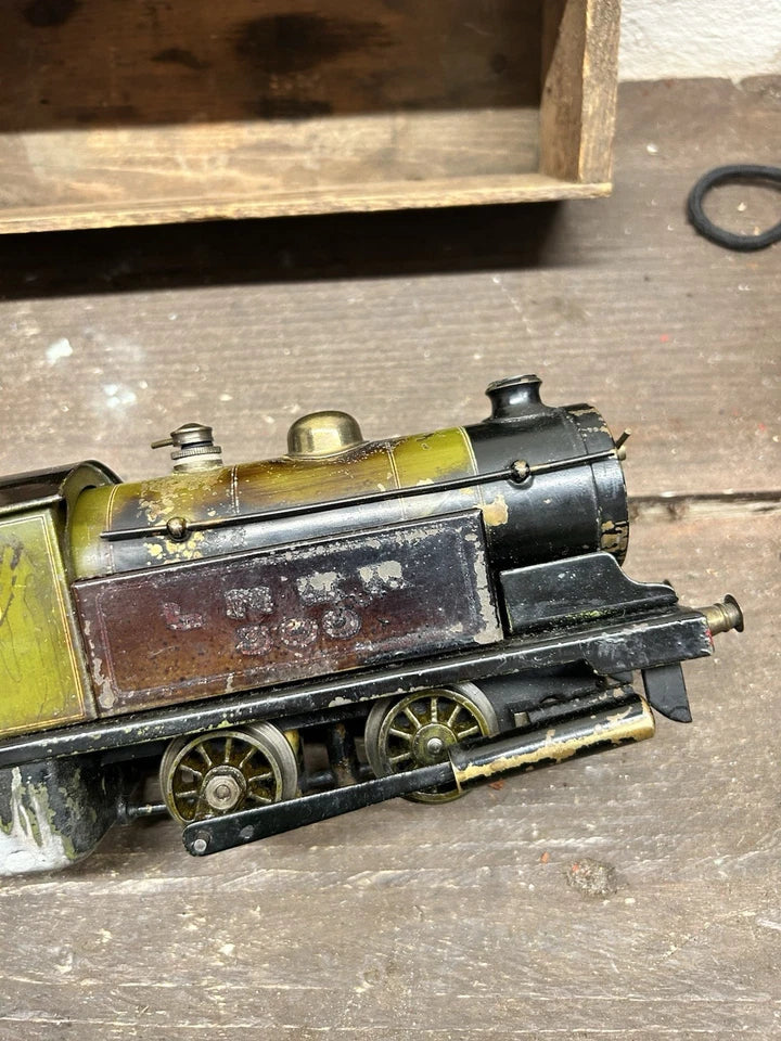 Early Live Steam Bowman Model 300 O Gauge Railway Tank Locomotive Model Boxed