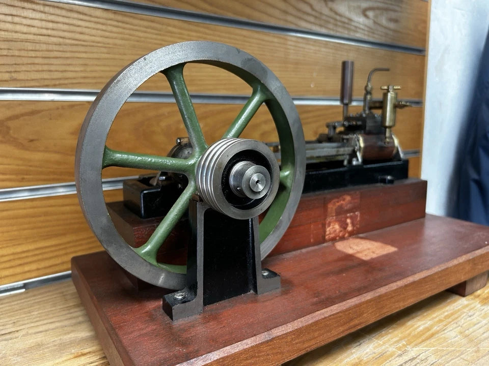 Live Steam Stuart Victoria Horizontal Stationary Engine Model Built Working