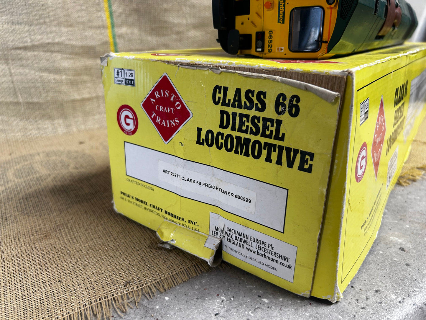 Aristocraft Class 66 Freightliner G Gauge Model