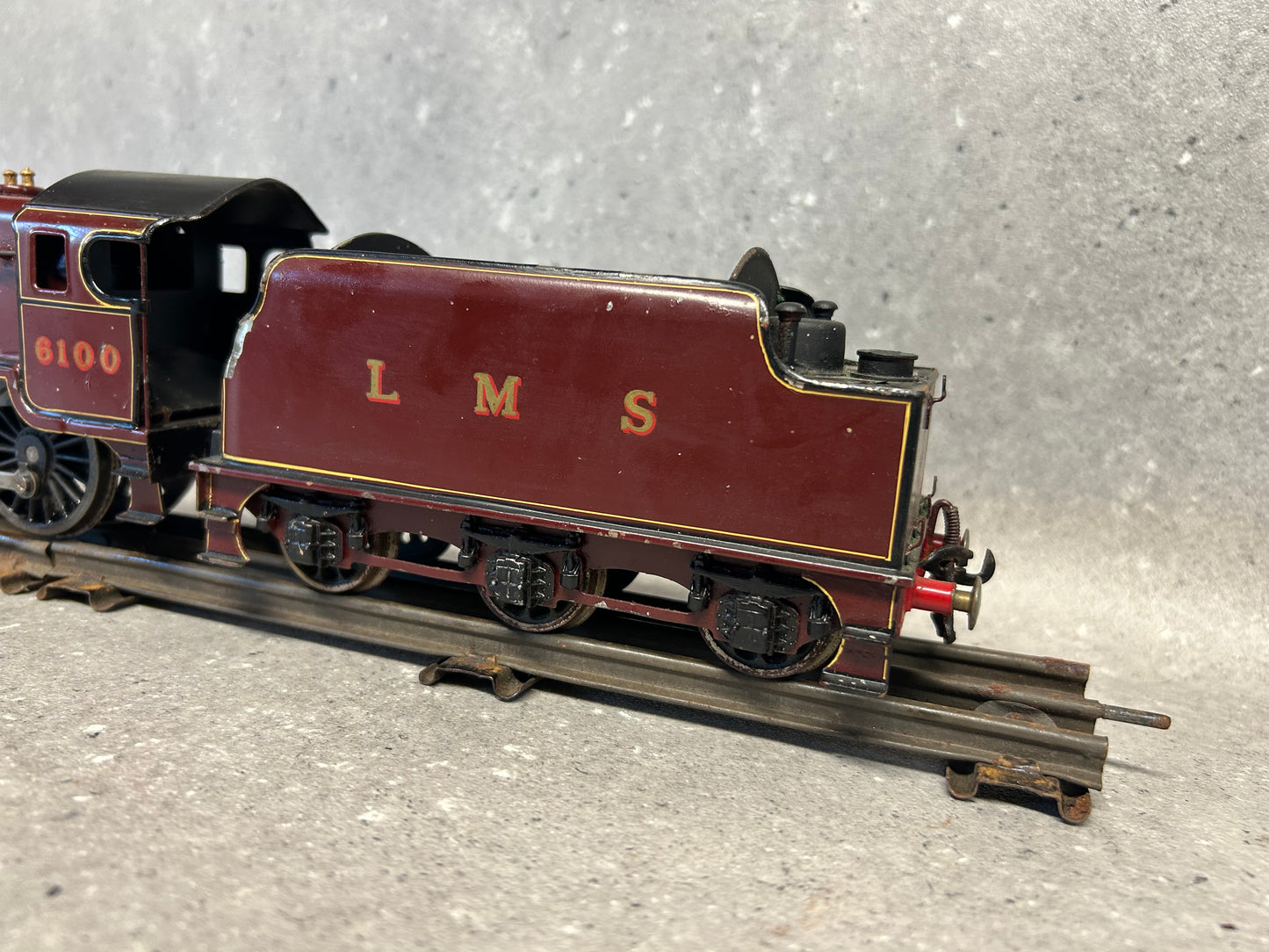 Bassett-Lowke O Gauge “Royal Scot” Electric LMS 6100 Maroon 4-6-0 Locomotive