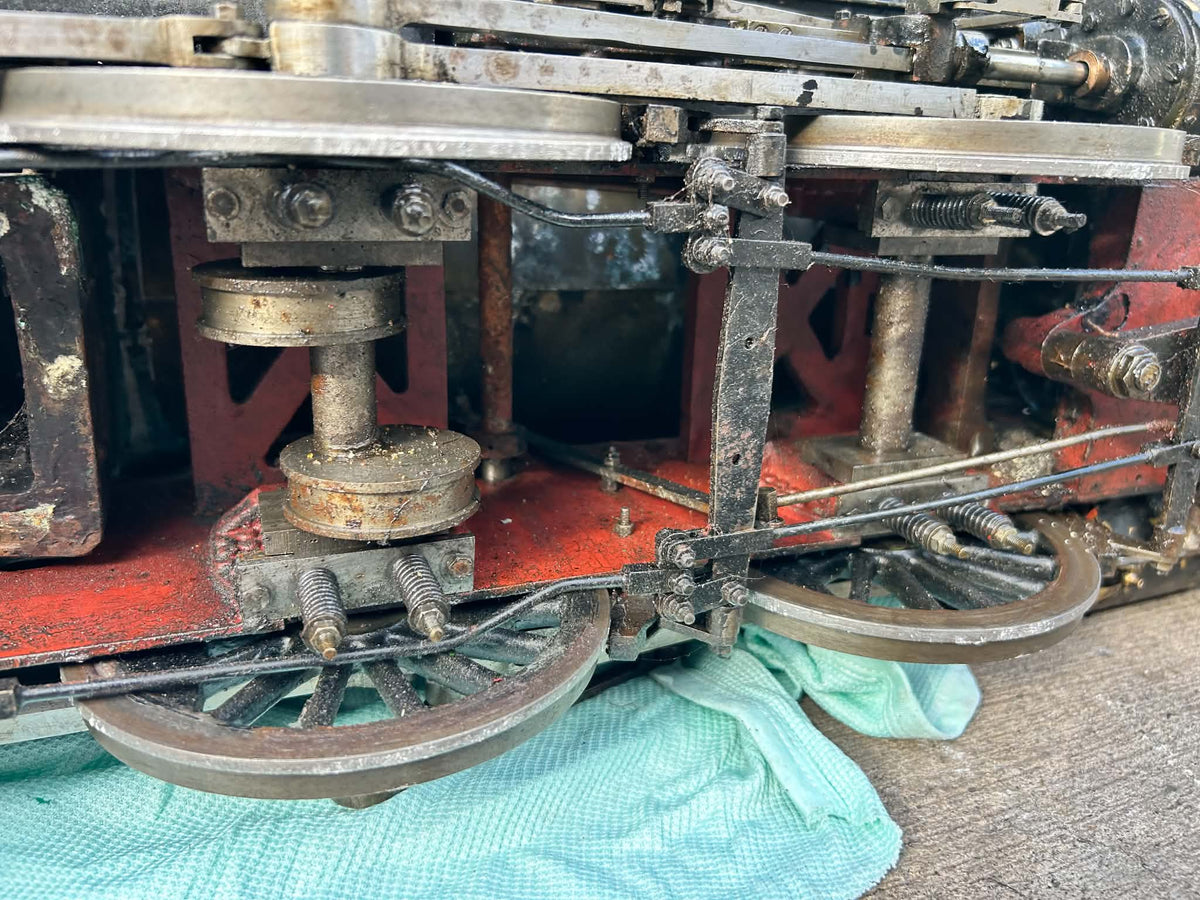 5 Inch Gauge L1 2-6-4T Live Steam Locomotive BR 67720 Project Restoration