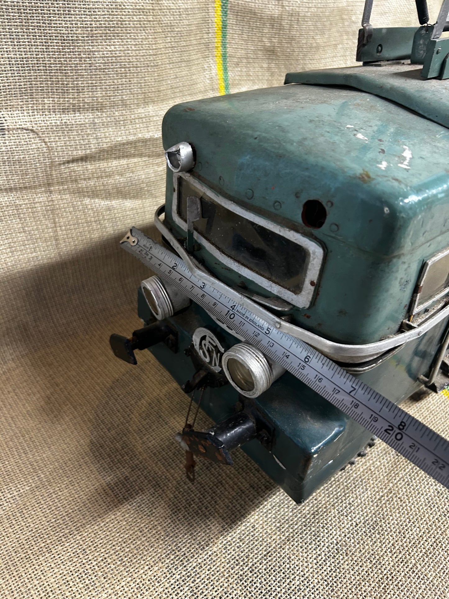 Large Scratch-Built 37” (2 1/2 inch scale) SNCF CC7000 Locomotive