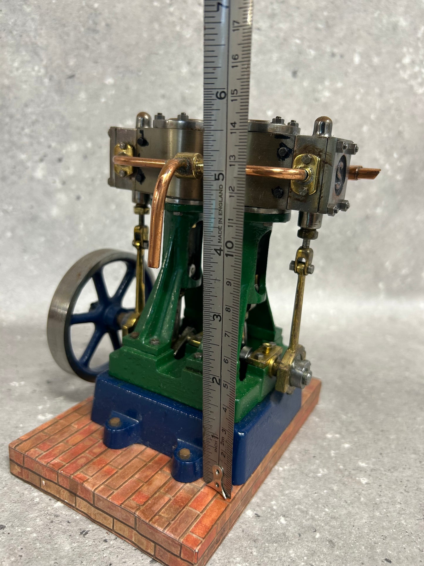 Stuart D10 Vertical Twin Marine Engine