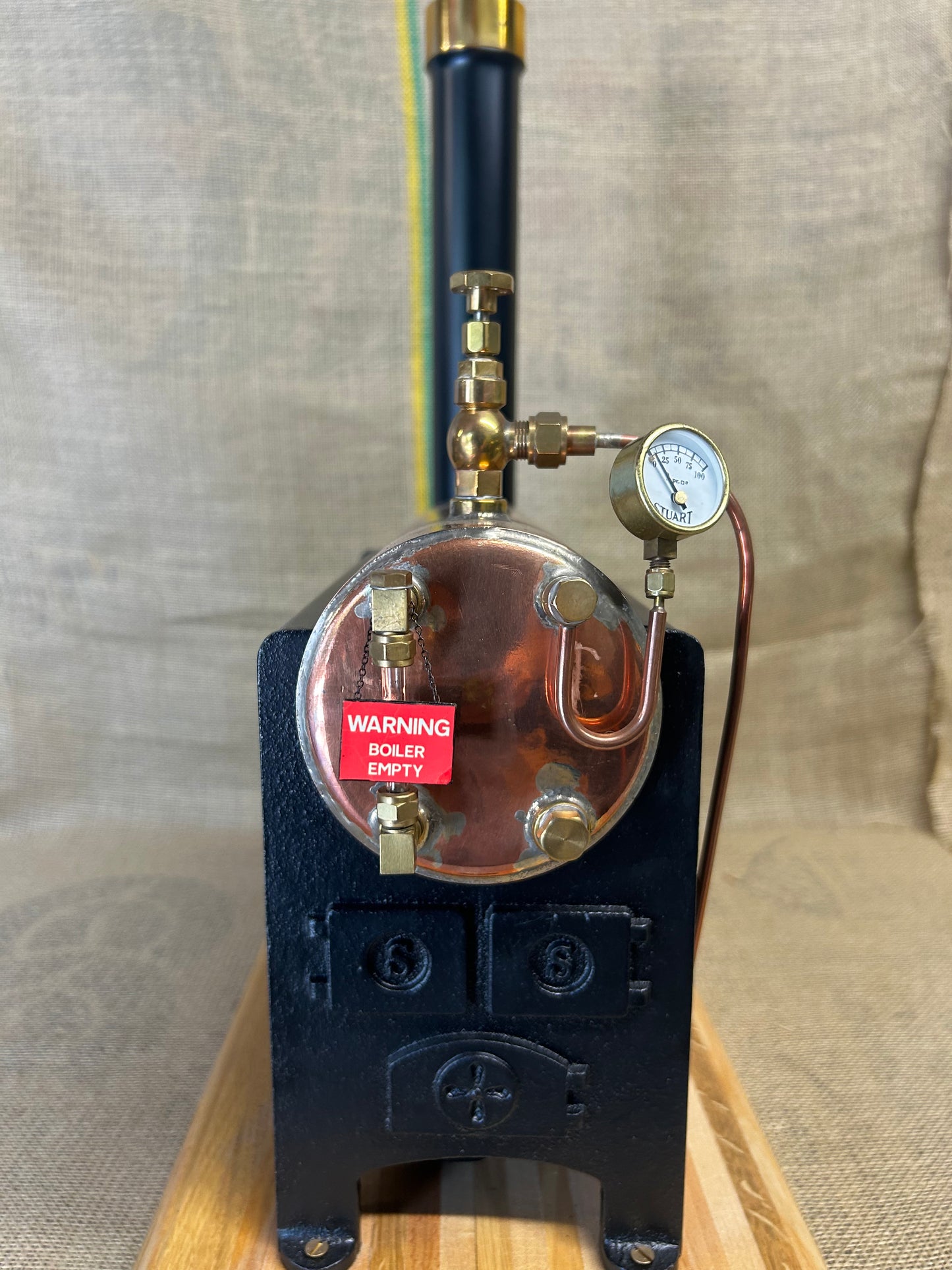 Stuart No. 504 Boiler w/ Burner (Unused)