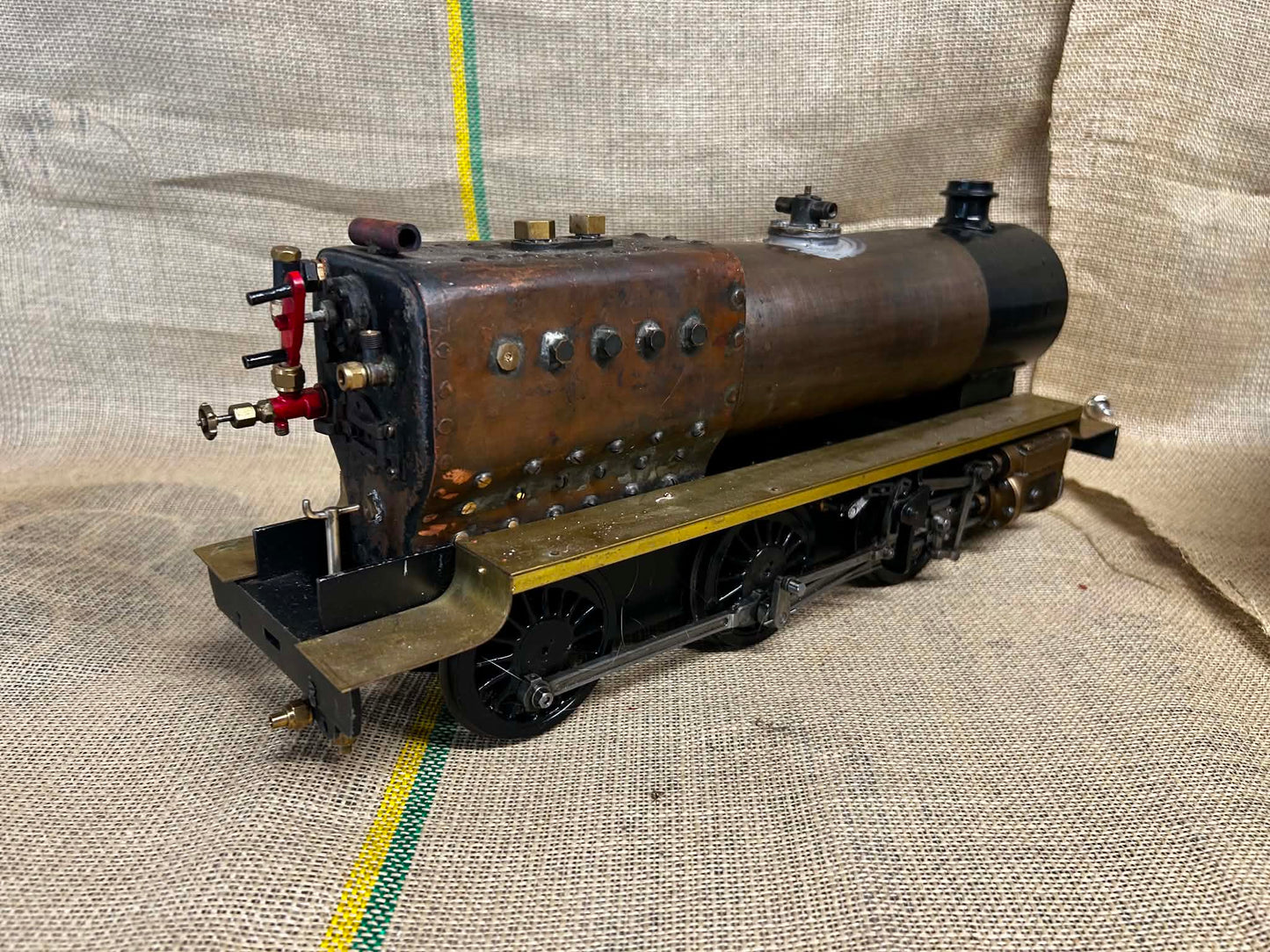 Part-Built 2 1/2 Inch Gauge LBSC "Dyak" Railway Locomotive