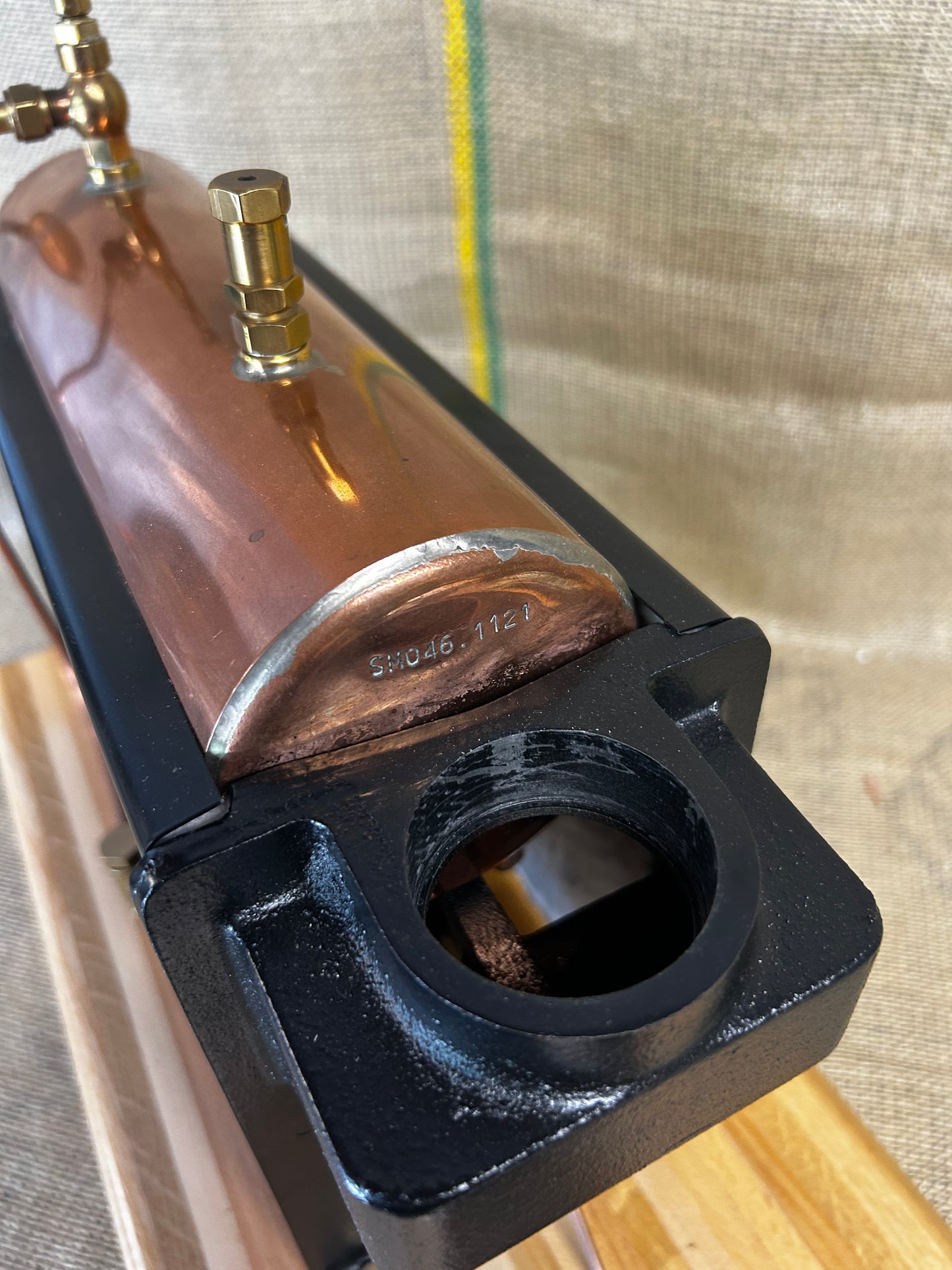 Stuart No. 504 Boiler w/ Burner (Unused)
