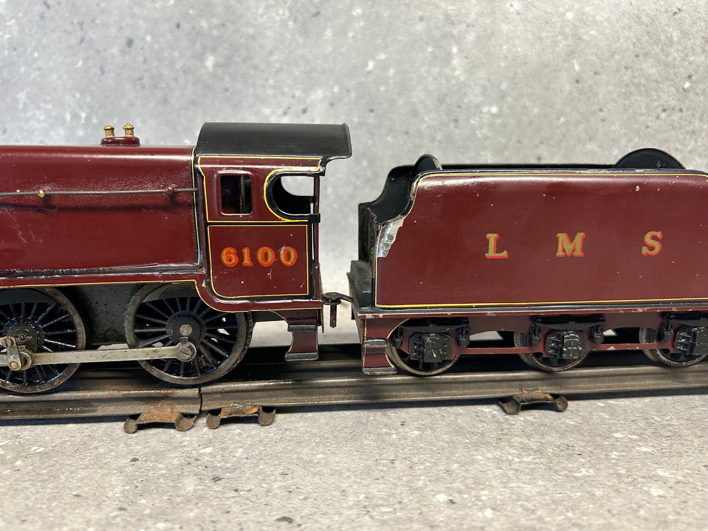 Bassett-Lowke O Gauge “Royal Scot” Electric LMS 6100 Maroon 4-6-0 Locomotive