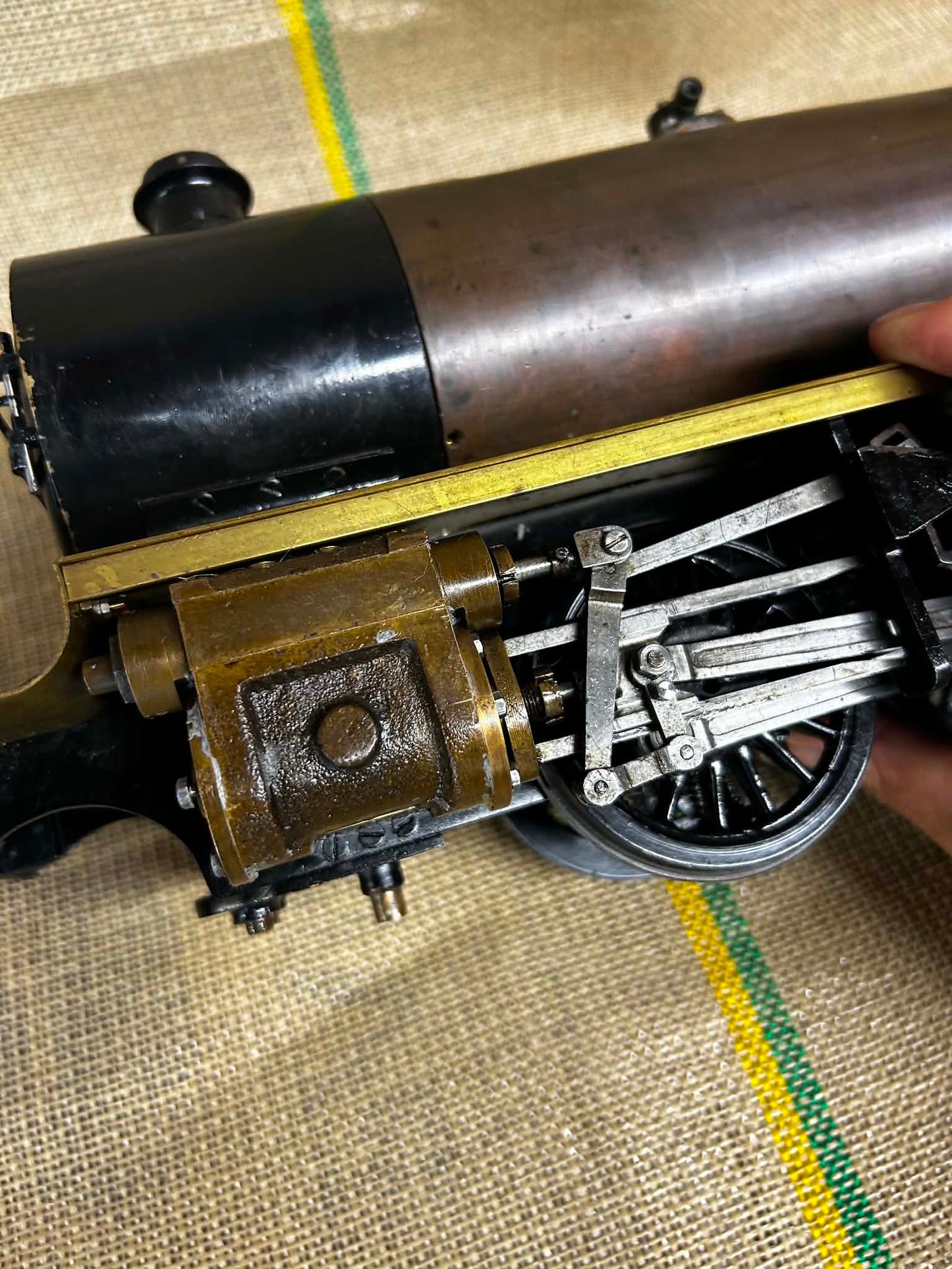 Part-Built 2 1/2 Inch Gauge LBSC "Dyak" Railway Locomotive