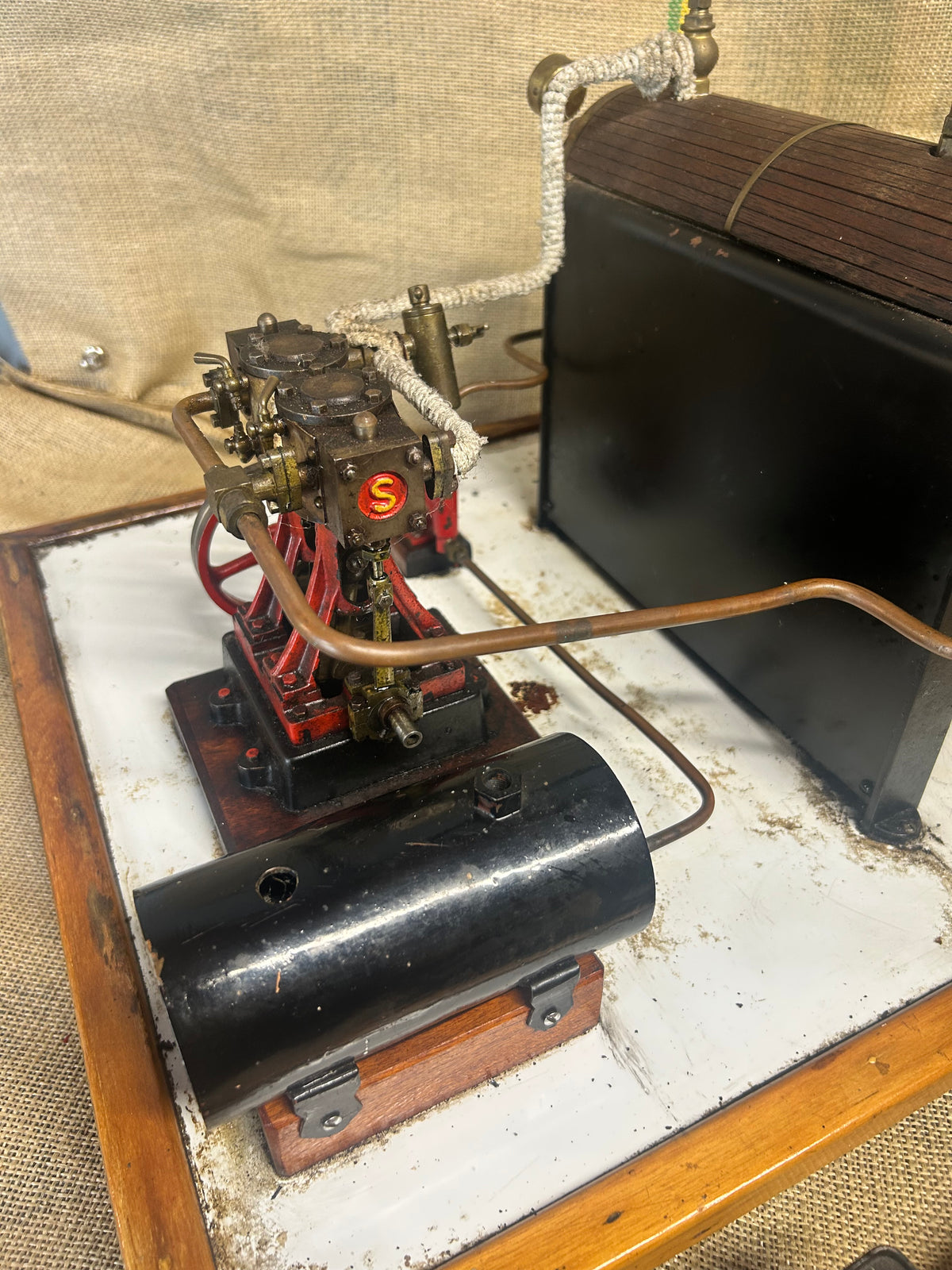 Stuart Turner D10 with #504 Babcock Boiler