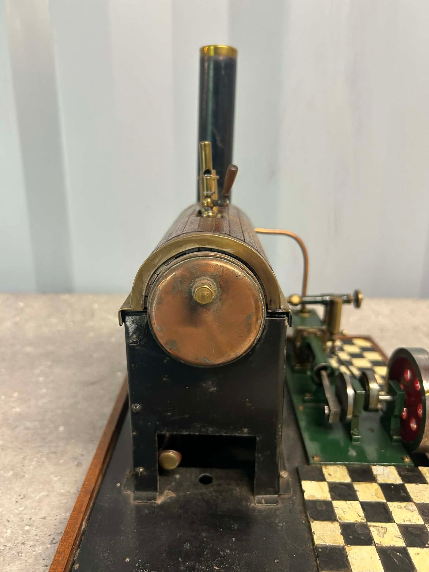 Scratch-Built Stationary Engine Model