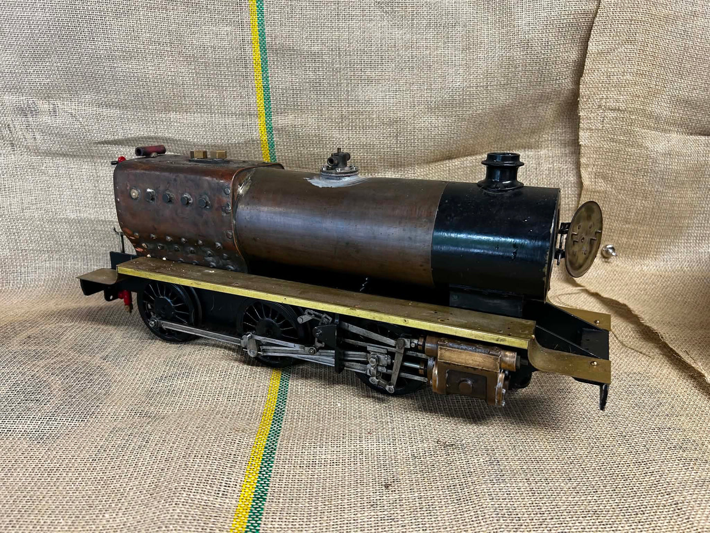 Part-Built 2 1/2 Inch Gauge LBSC "Dyak" Railway Locomotive