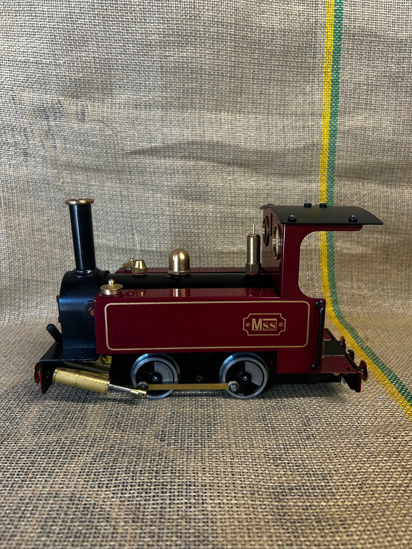 MSS 0-4-0 Maroon Locomotive