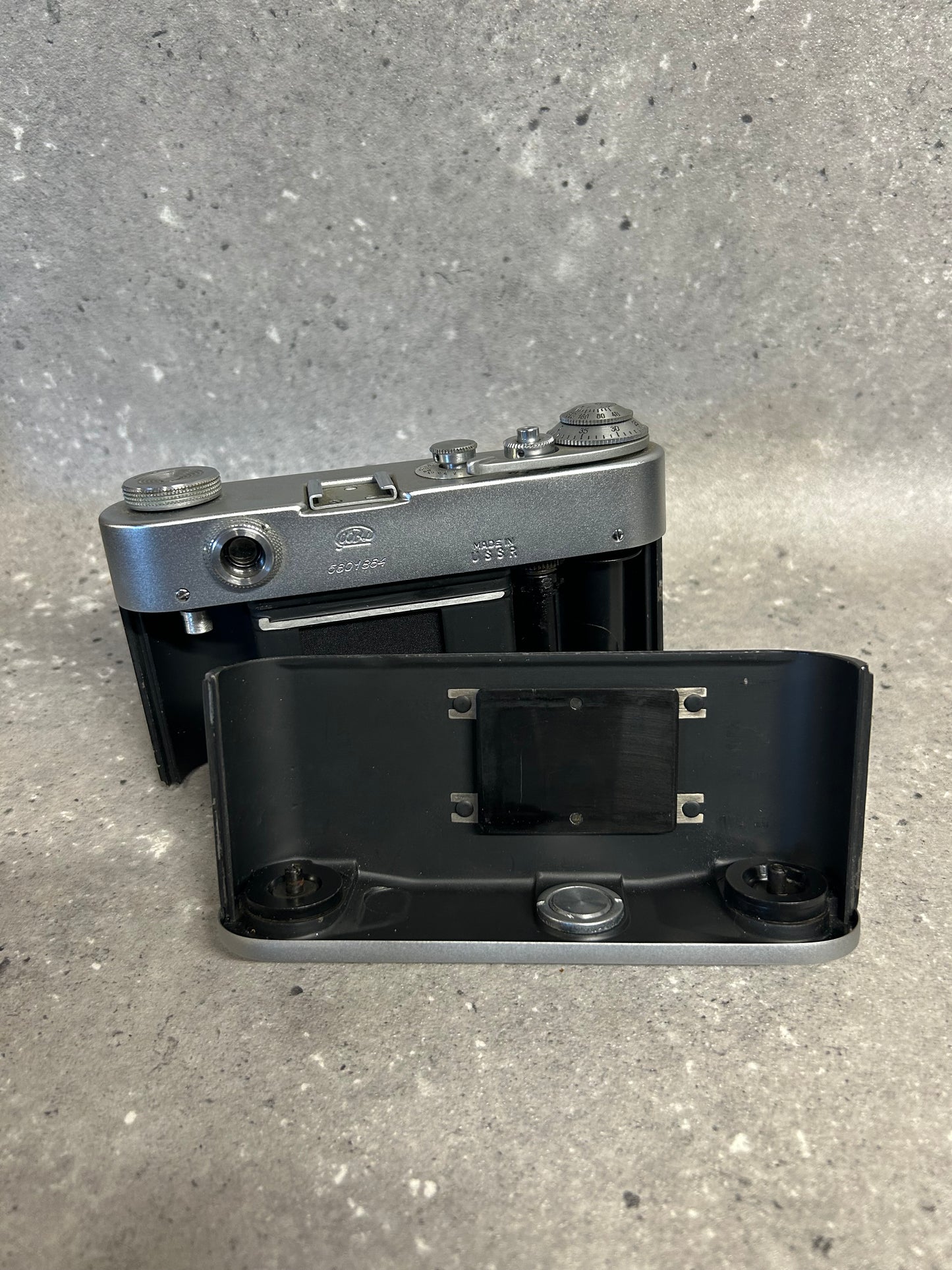 Fed-3 Soviet Rangefinder 55mm Camera ft 3.6 / 60 and BDB 40.5 / 38 Filter