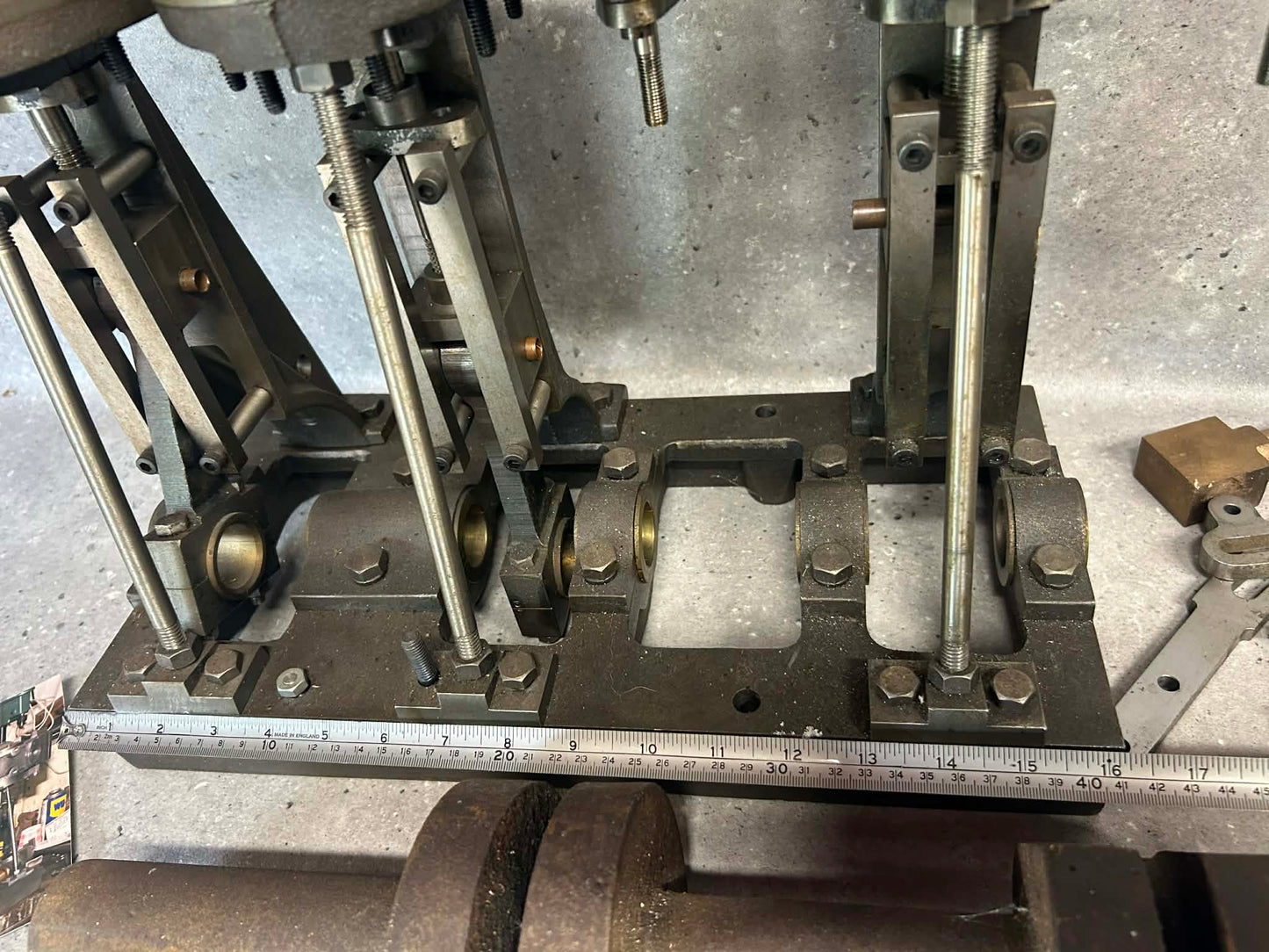Reliable Steam Engine Co. 7HP Triple Expansion Marine Engine (Part-Built)