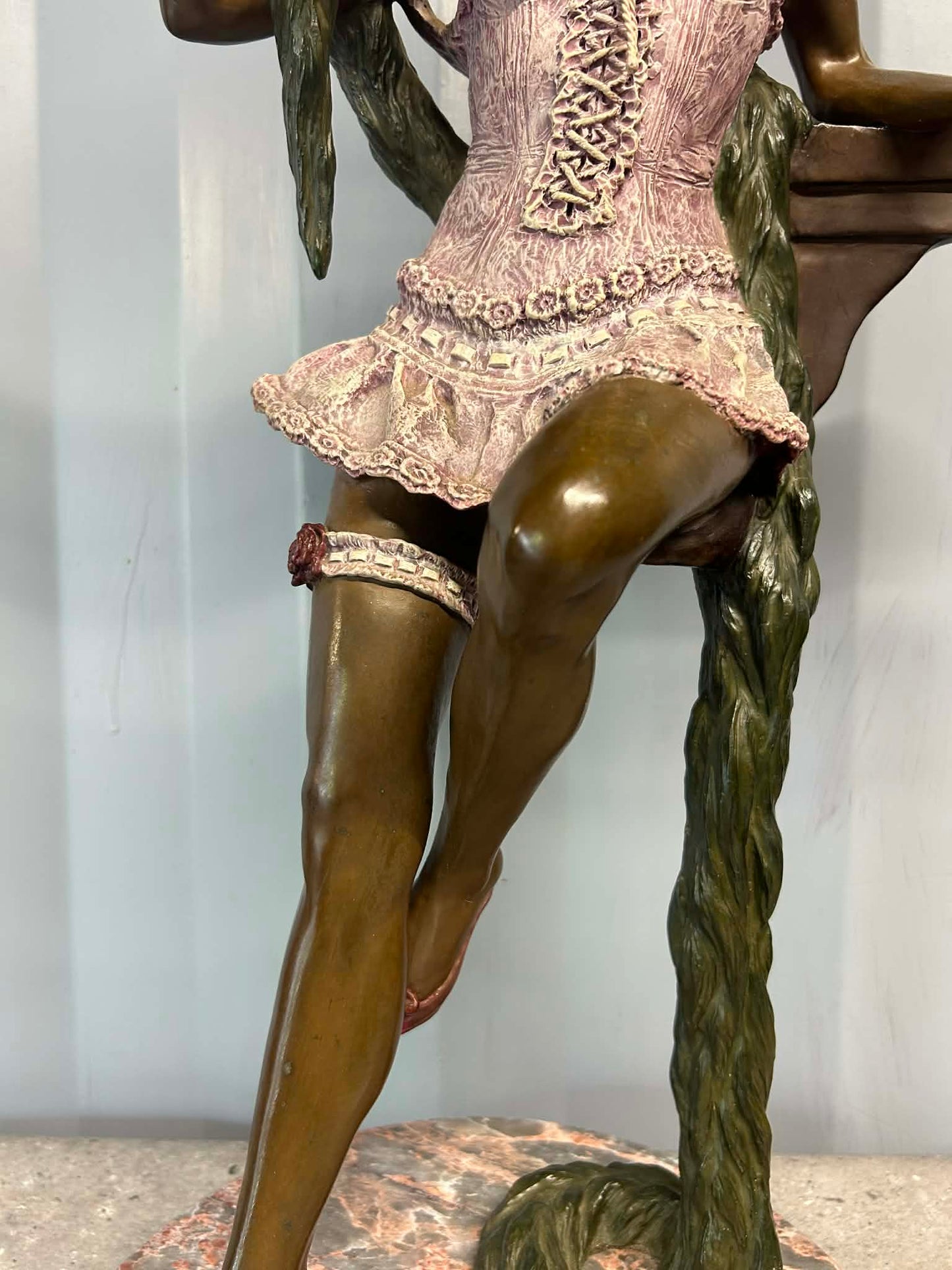 Elie Hazak (North American b. 1945), 'Calico Queen' Bordello Madame, 1987 w/ Certificate