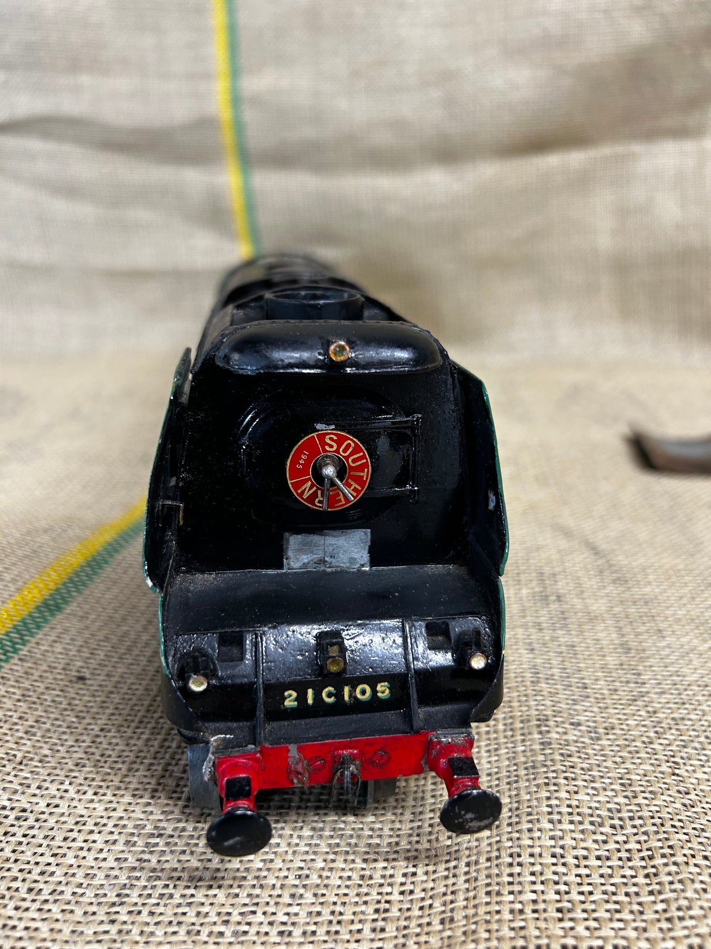 O Gauge Live Steam SR Bulleid Battle of Britain ‘Barnstaple’ 21C105 RC
