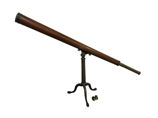 Antique Dollond (London) Library Telescope on Stand
