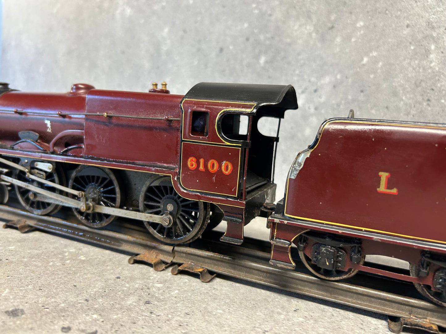 Bassett-Lowke O Gauge “Royal Scot” Electric LMS 6100 Maroon 4-6-0 Locomotive