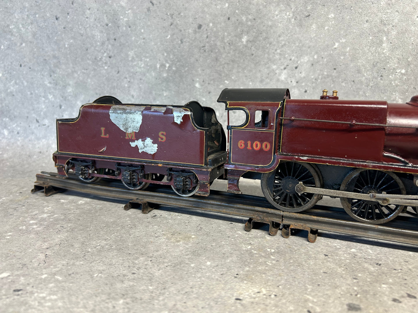 Bassett-Lowke O Gauge “Royal Scot” Electric LMS 6100 Maroon 4-6-0 Locomotive