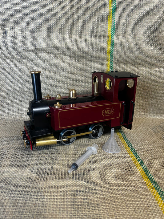 MSS 0-4-0 Maroon Locomotive