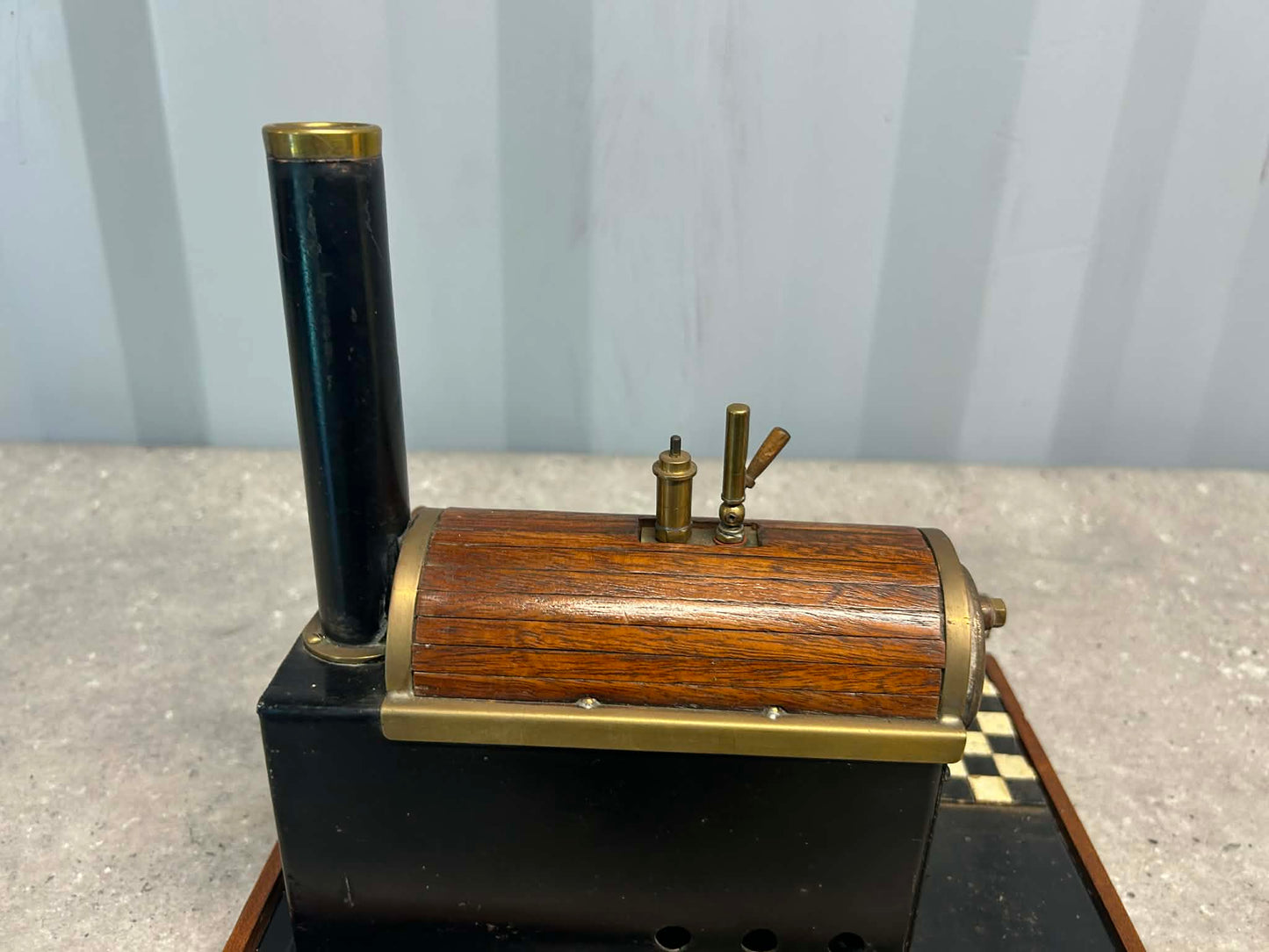 Scratch-Built Stationary Engine Model
