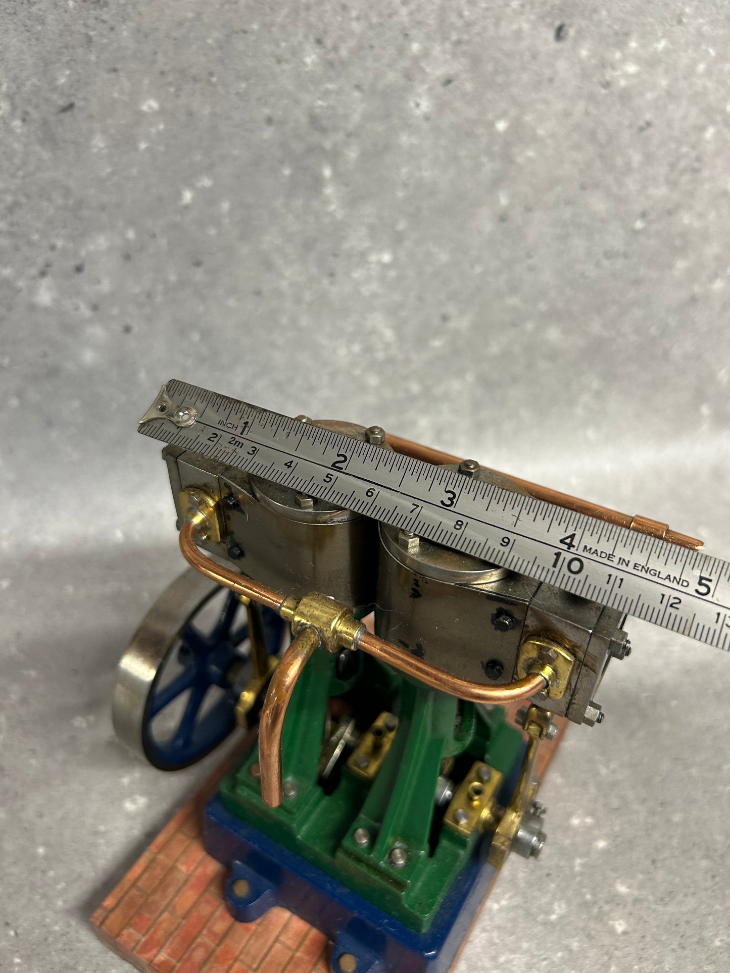 Stuart D10 Vertical Twin Marine Engine