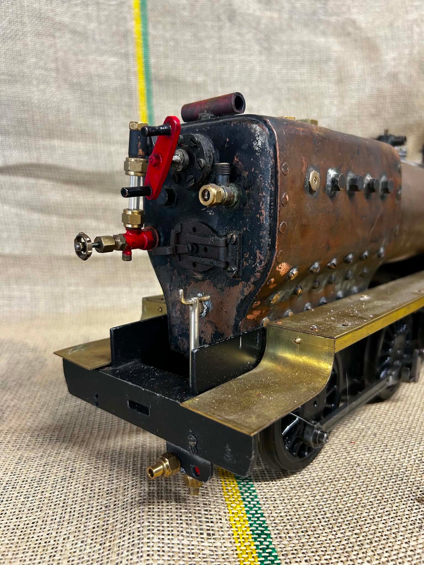Part-Built 2 1/2 Inch Gauge LBSC "Dyak" Railway Locomotive