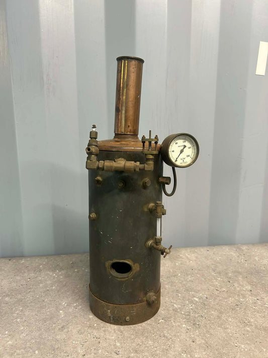 Scratch-Built Vertical Tubed Model Boiler w/ Fittings