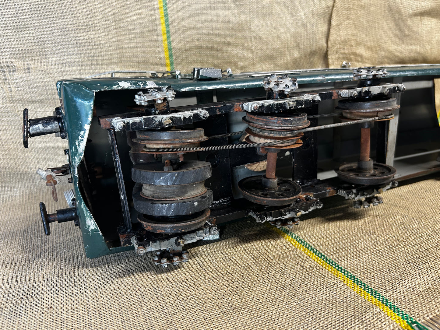 Large Scratch-Built 37” (2 1/2 inch scale) SNCF CC7000 Locomotive