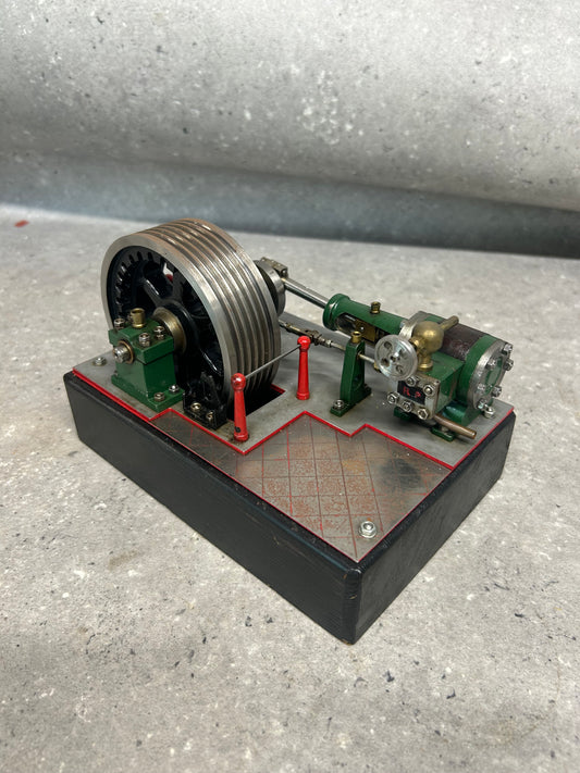 Scratch-Built Single Cylinder D/A Stationary Engine Model