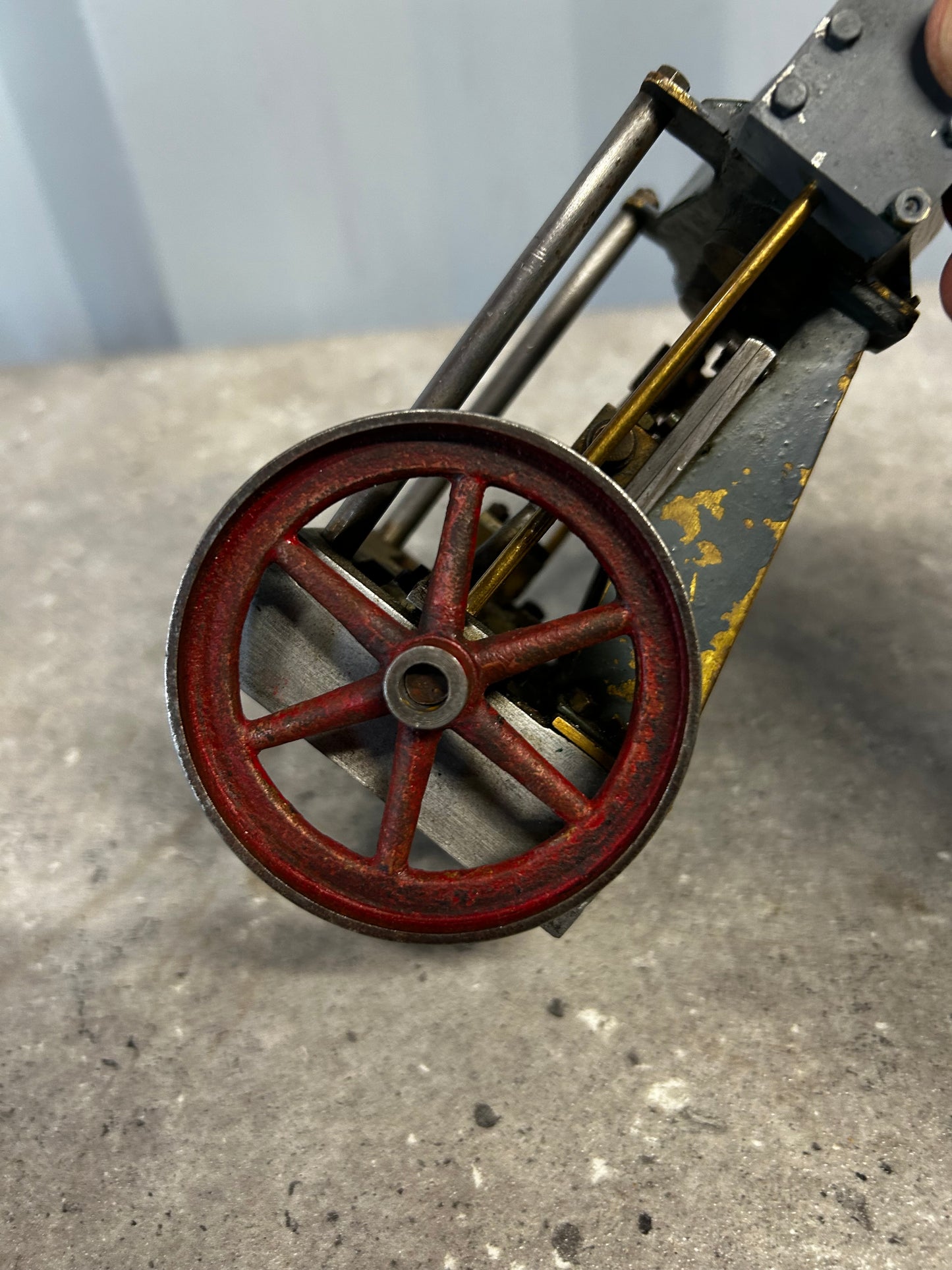 Scratch-Built Vertical Twin Cylinder Engine Model (Part-Built)