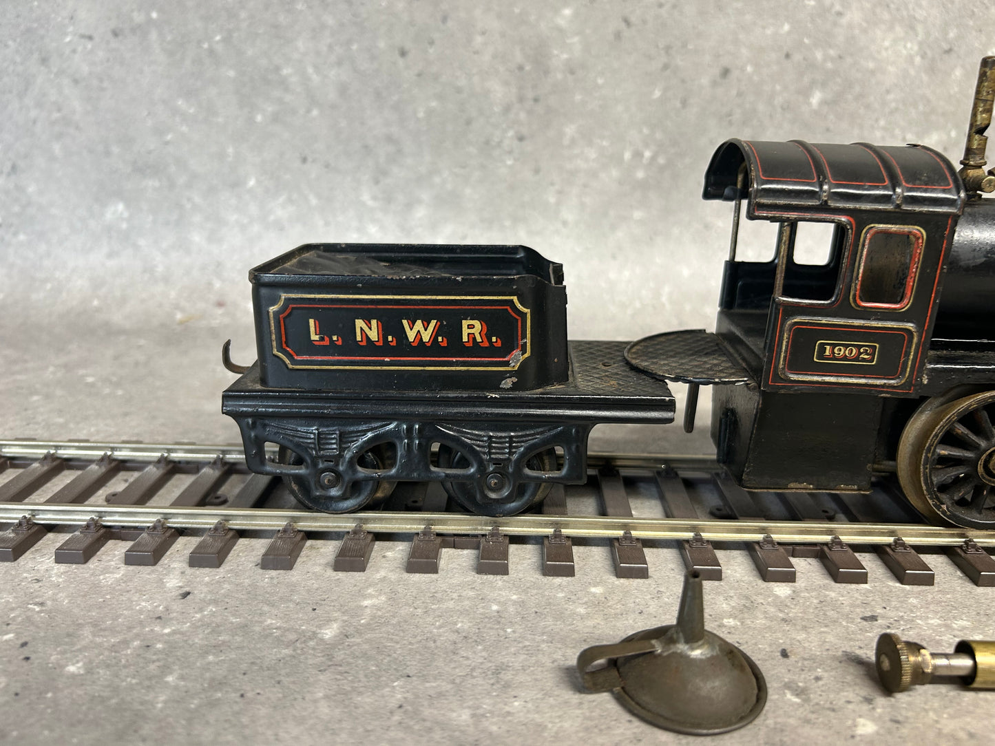 Bing 60593/0 (1902) Gauge 1 LWNR 0-4-0 Steam Locomotive w/ Tender