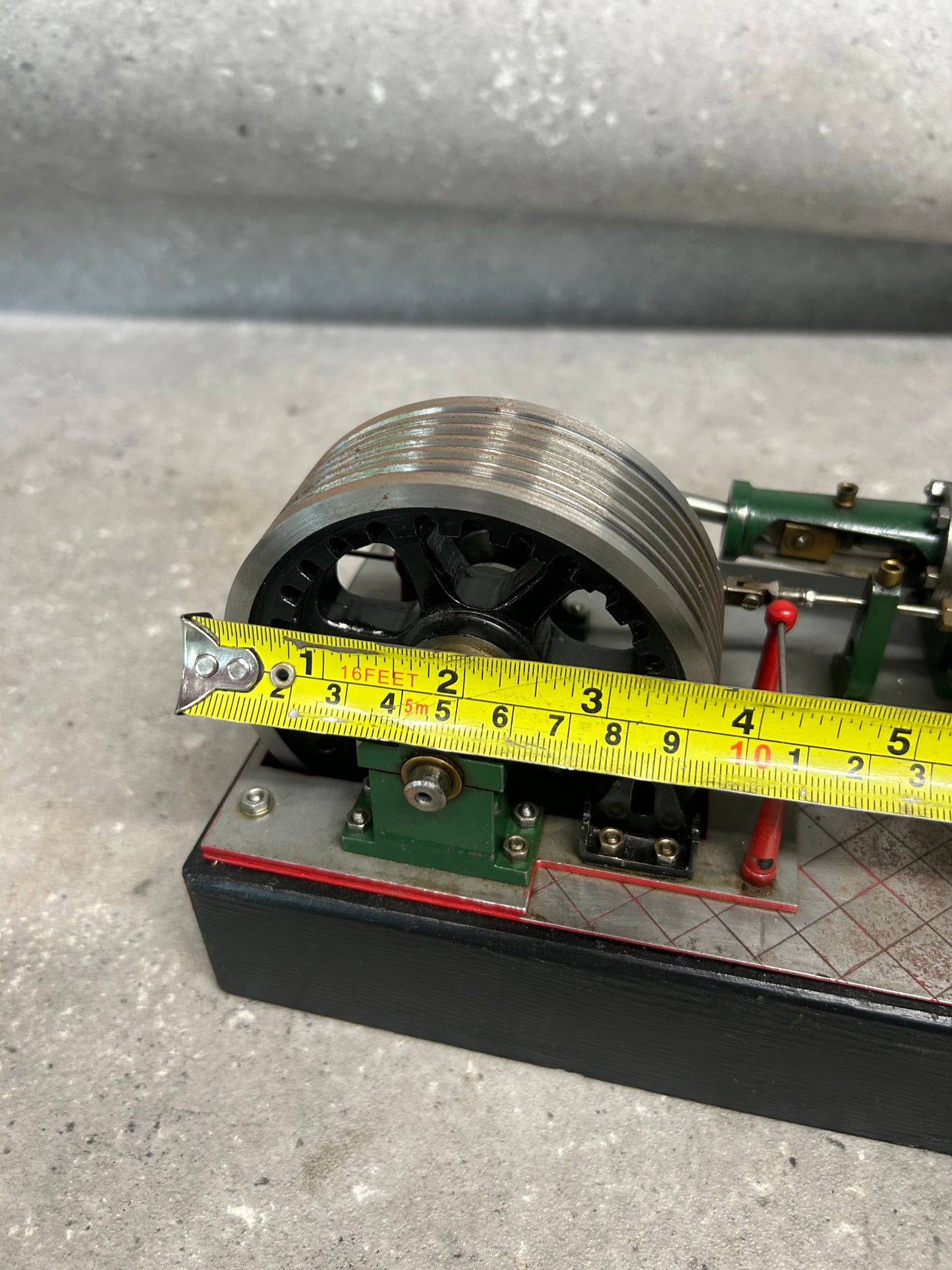 Scratch-Built Single Cylinder D/A Stationary Engine Model