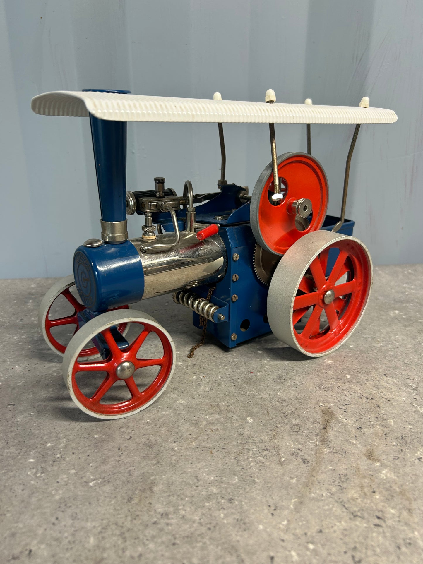 Wilesco D405 Blue Traction Engine