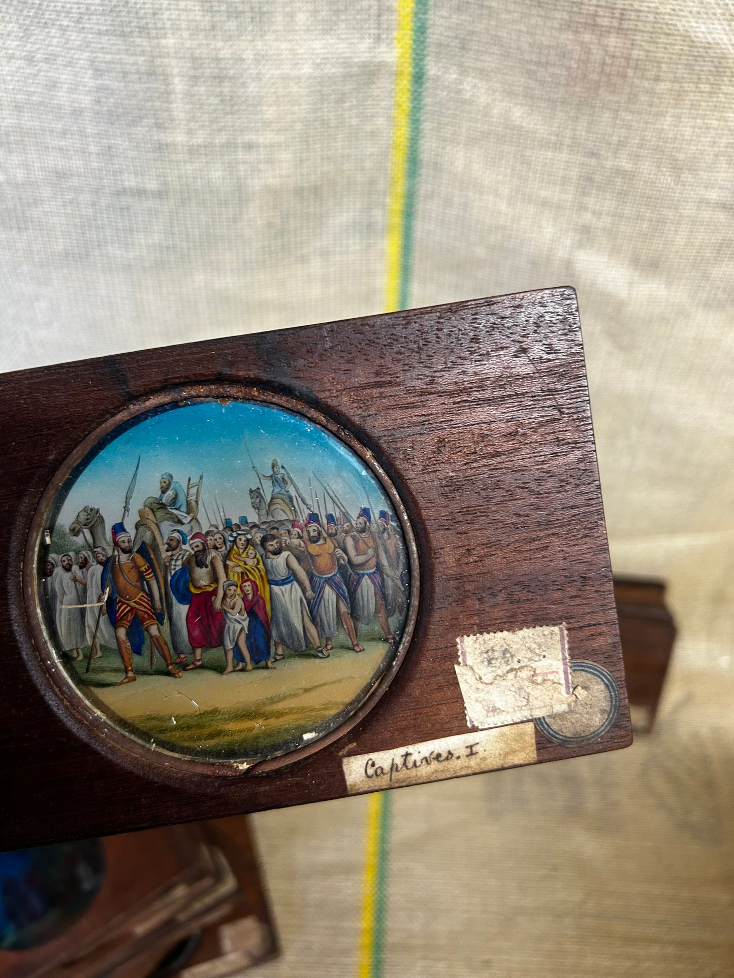 Lot of 14x Antique Newton & Co Magic Lantern Slides (Opticians to the Queen) Bible Views