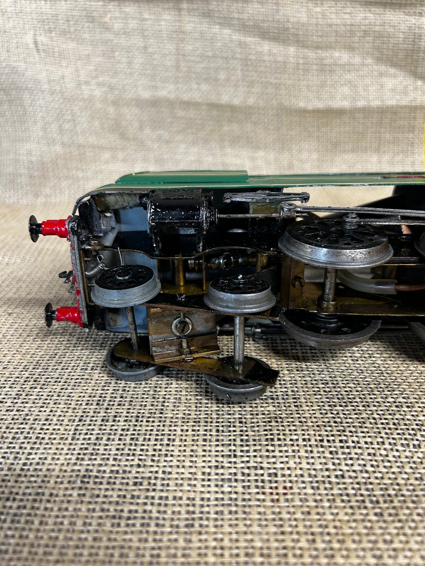 O Gauge Live Steam SR Bulleid Battle of Britain ‘Barnstaple’ 21C105 RC